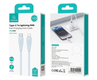 USAMS Kabel 30W USB-C do Lightning 1m różowy - 1569146 - zdjęcie 5